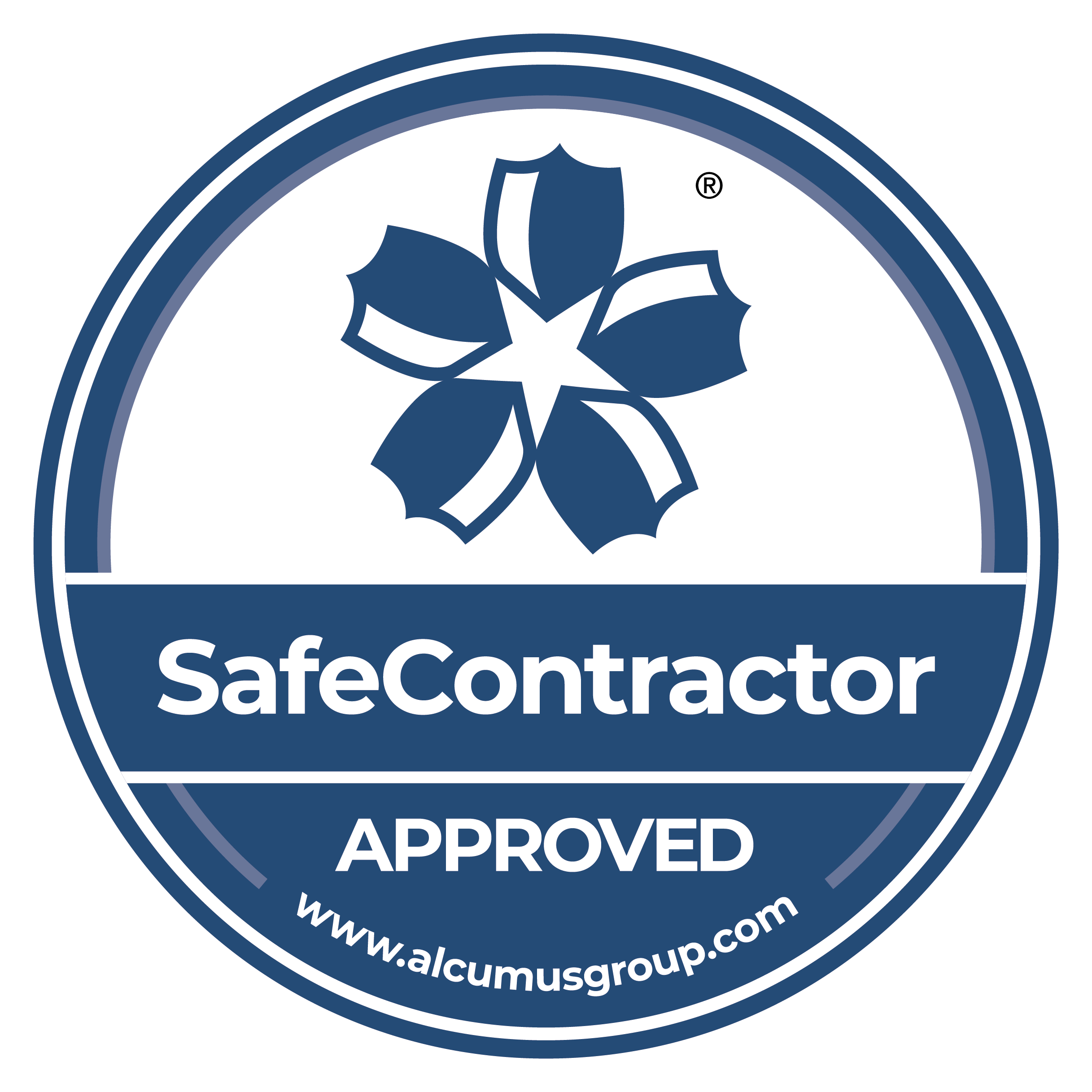 Alcumus safe contractor logo