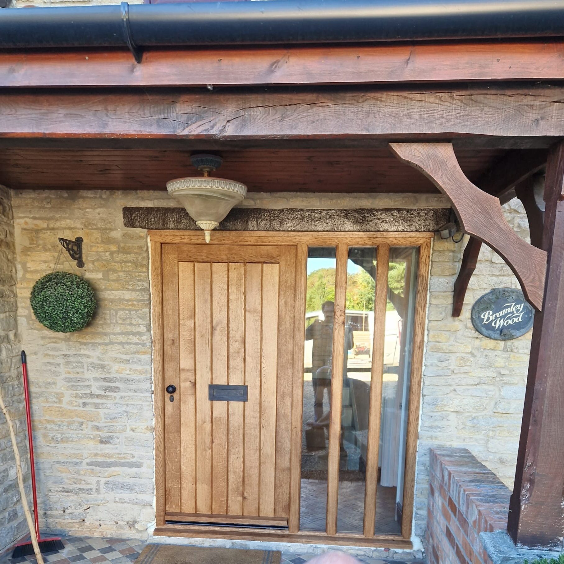 Door built in somerset Taunton by Levels Joinery